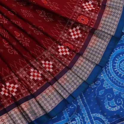 Handloom Sambalpuri Ikkat Silk Saree Handloom Saree_Sambalpuri Silk Priyadarshini Handloom 