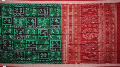 Handloom Sambalpuri Ikkat Silk Saree Handloom Saree_Sambalpuri Silk Priyadarshini Handloom 