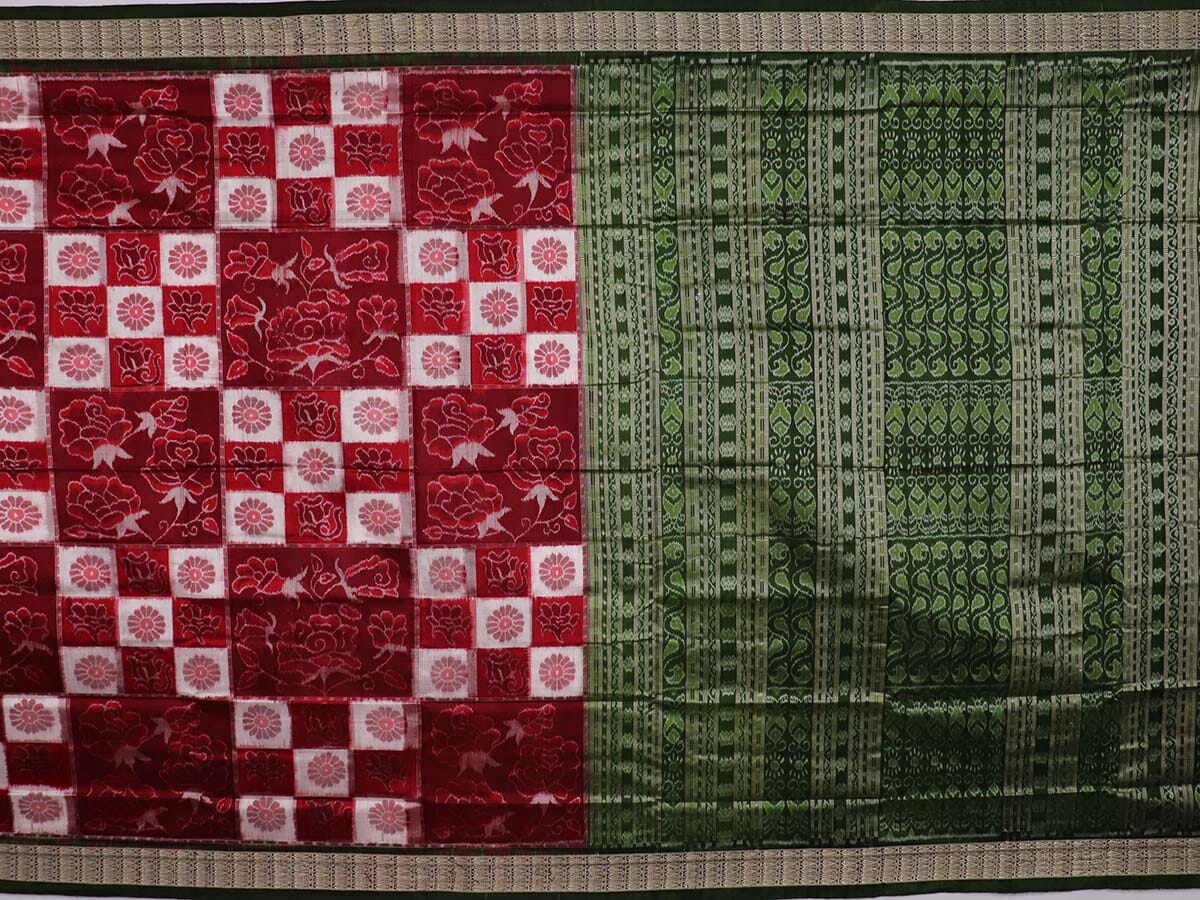 Handloom Sambalpuri Ikkat Silk Saree Handloom Saree_Sambalpuri Silk Priyadarshini Handloom 