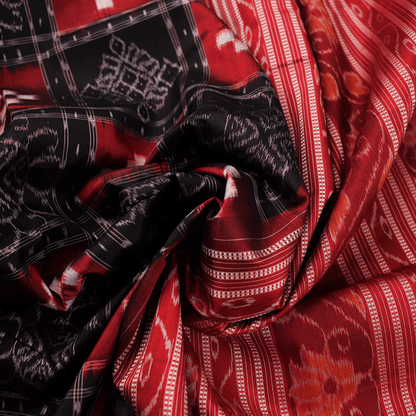 Handloom Sambalpuri Ikkat Silk Saree Handloom Saree_Sambalpuri Silk Priyadarshini Handloom 