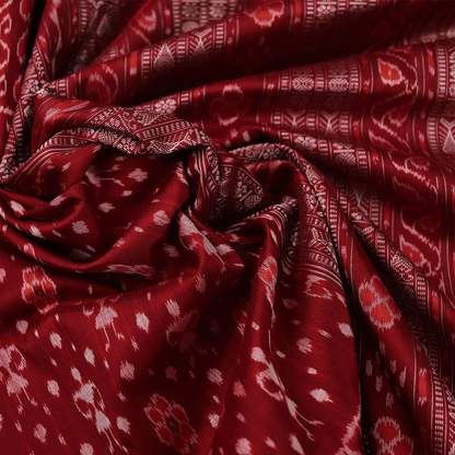 Handloom Sambalpuri Ikkat Silk Saree Handloom Saree_Sambalpuri Silk Priyadarshini Handloom 