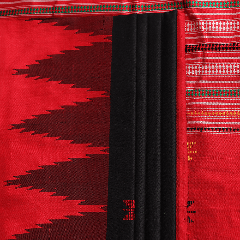 Handloom Sambalpuri Ikkat Silk Saree Handloom Saree_Sambalpuri Silk Priyadarshini Handloom 