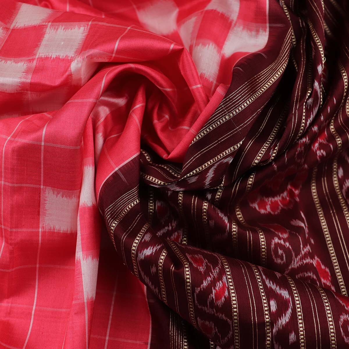 Handloom Sambalpuri Ikkat Silk Saree Handloom Saree_Sambalpuri Silk Priyadarshini Handloom 
