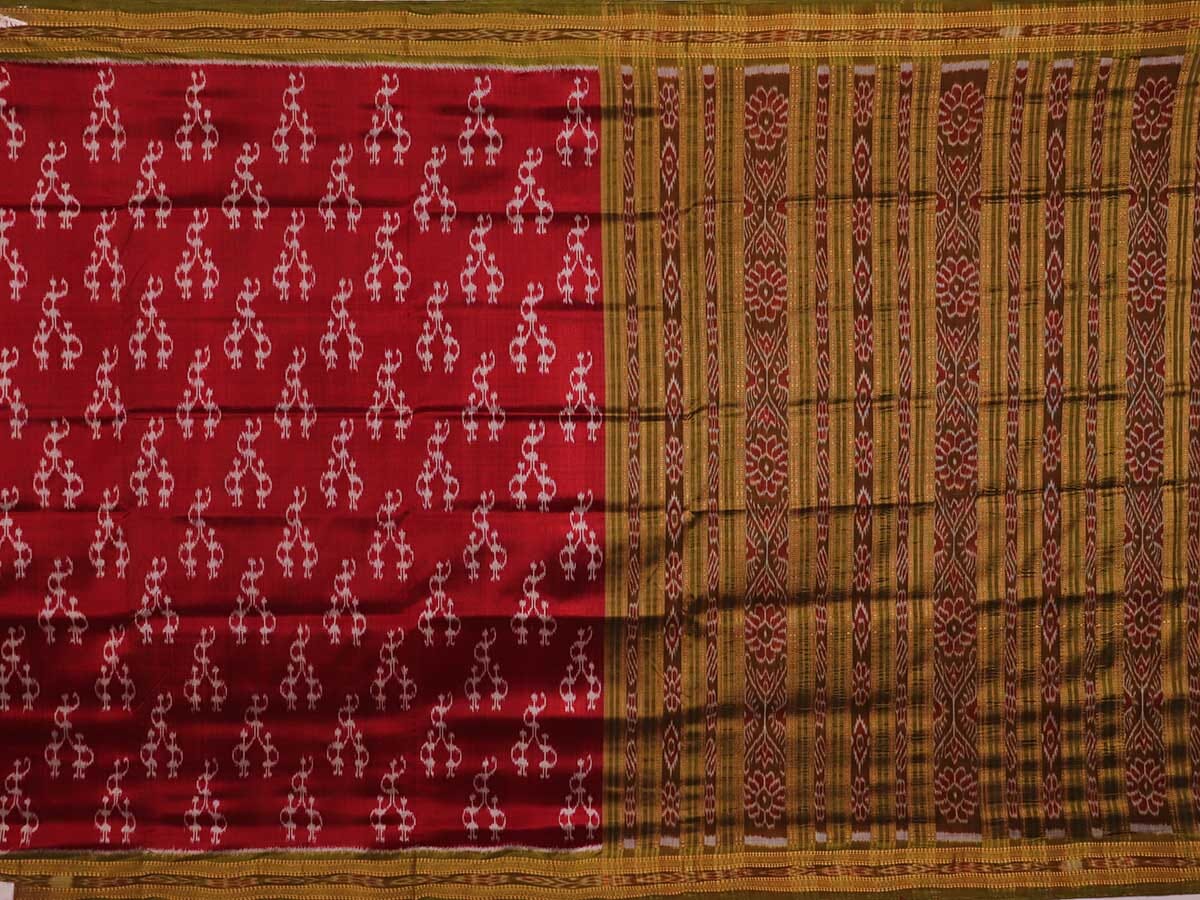 Handloom Sambalpuri Ikkat Silk Saree Handloom Saree_Sambalpuri Silk Priyadarshini Handloom 