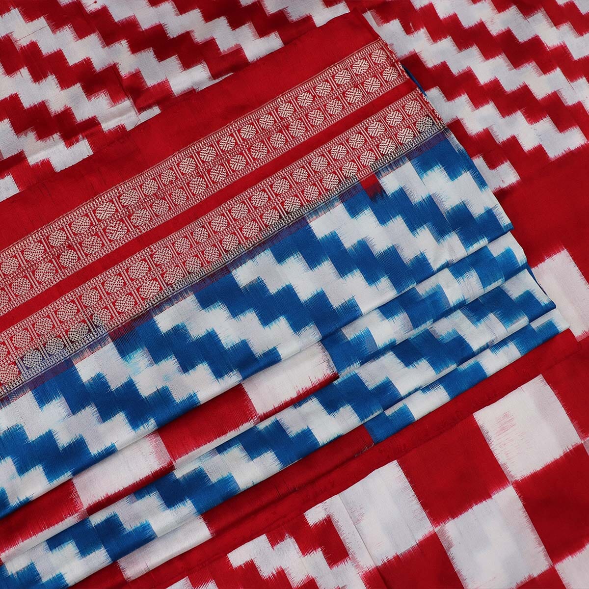 Handloom Sambalpuri Ikkat Silk Saree Handloom Saree_Sambalpuri Silk Priyadarshini Handloom 