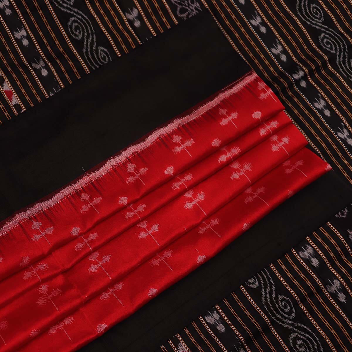 Handloom Sambalpuri Ikkat Silk Saree Handloom Saree_Sambalpuri Silk Priyadarshini Handloom 