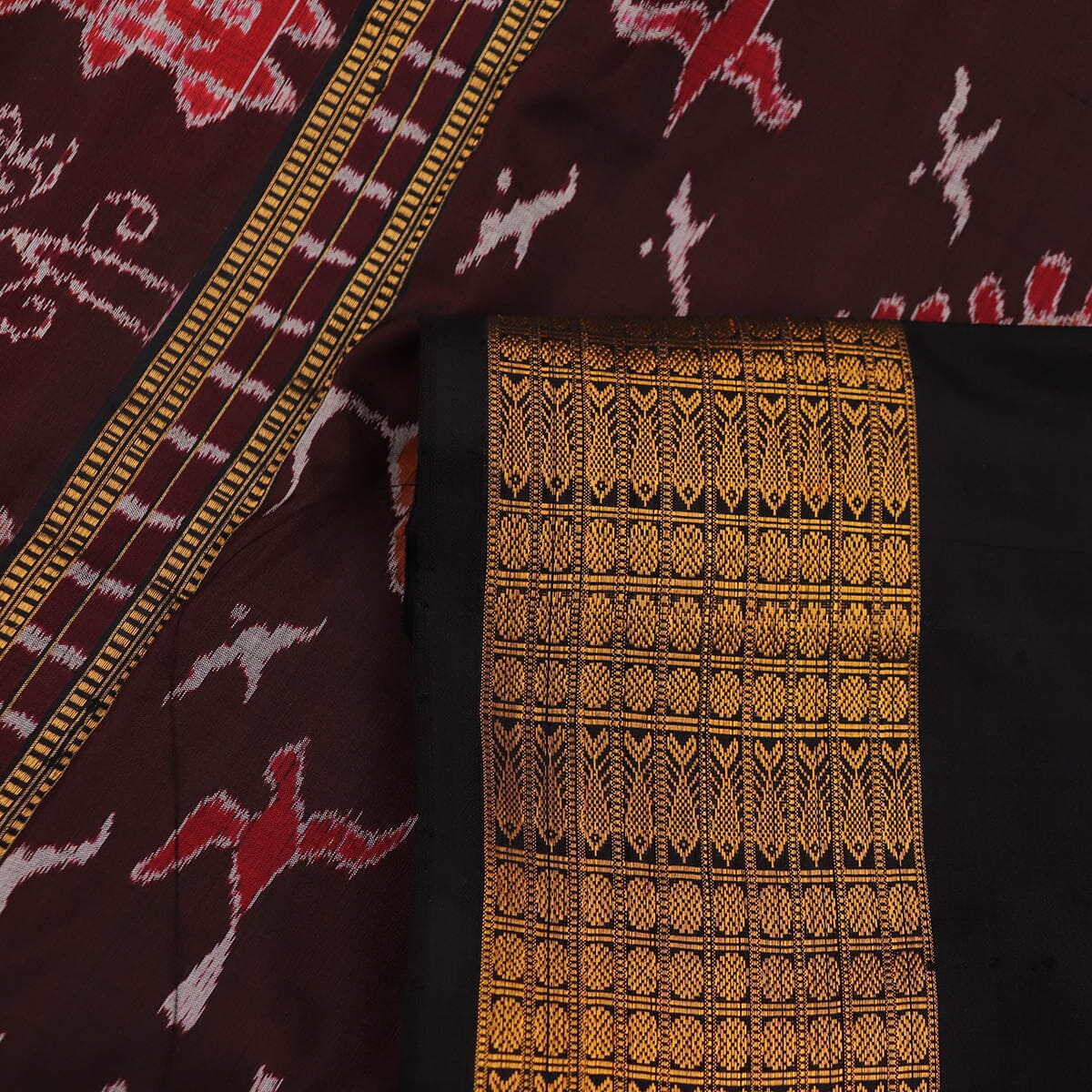 Handloom Sambalpuri Ikkat Silk Saree Handloom Saree_Sambalpuri Silk Priyadarshini Handloom 