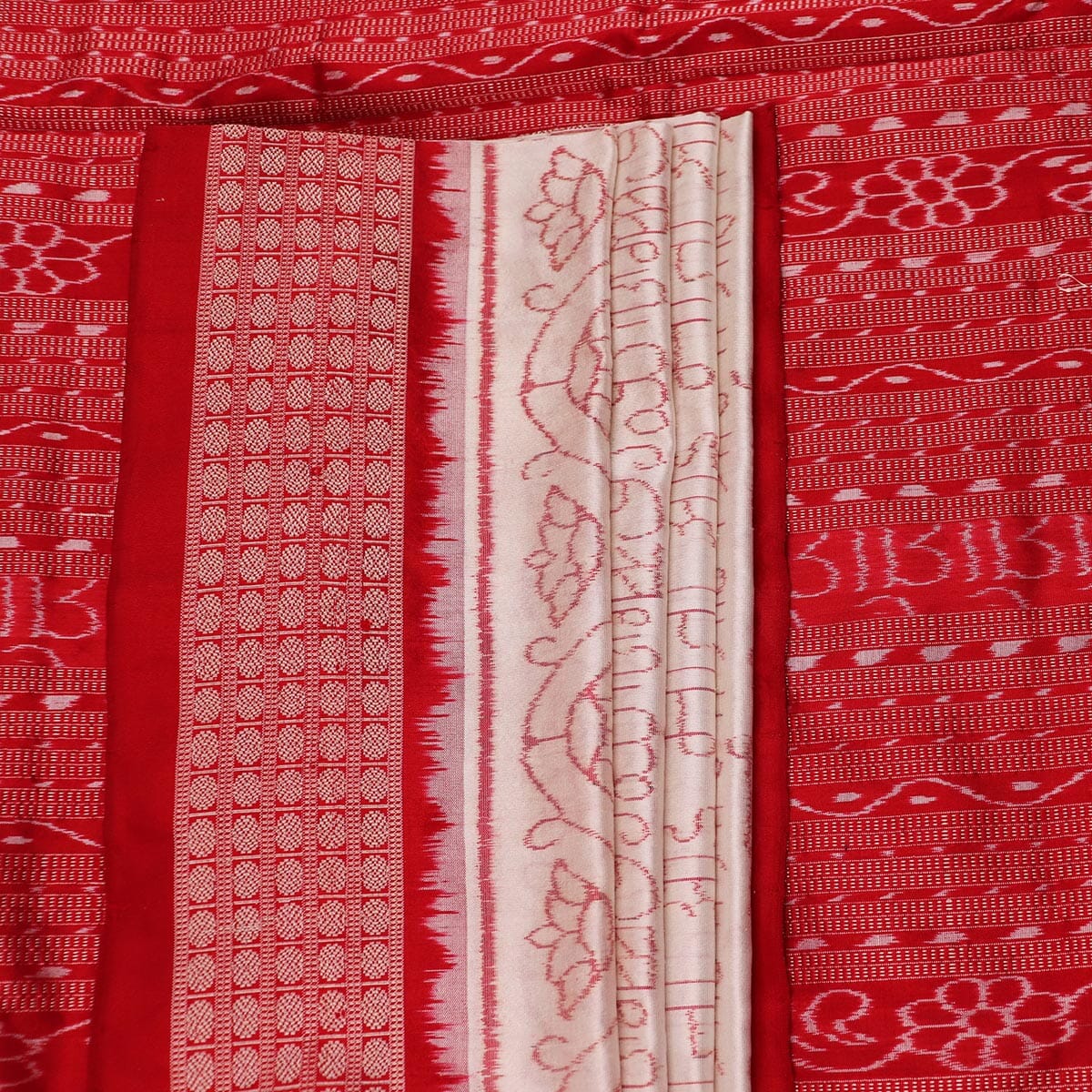 Handloom Sambalpuri Ikkat Silk Saree Handloom Saree_Sambalpuri Silk Priyadarshini Handloom 