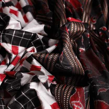 Handloom Sambalpuri Ikkat Silk Saree Handloom Saree_Sambalpuri Silk Priyadarshini Handloom 
