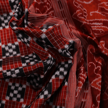 Handloom Sambalpuri Ikkat Silk Saree Handloom Saree_Sambalpuri Silk Priyadarshini Handloom 