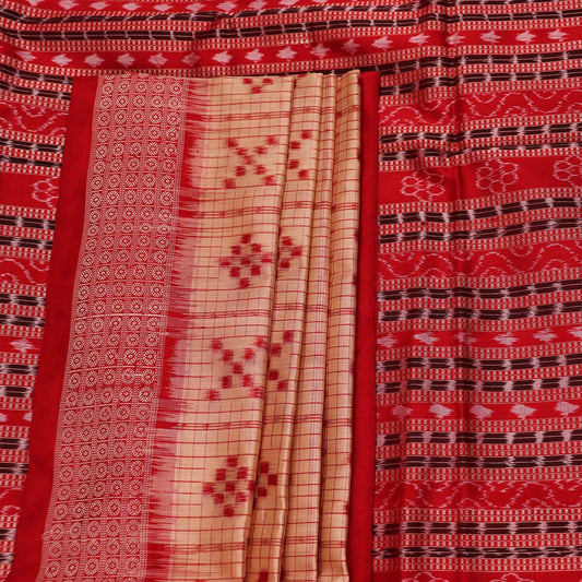 Handloom Sambalpuri Ikkat Silk Saree Handloom Saree_Sambalpuri Silk Priyadarshini Handloom 
