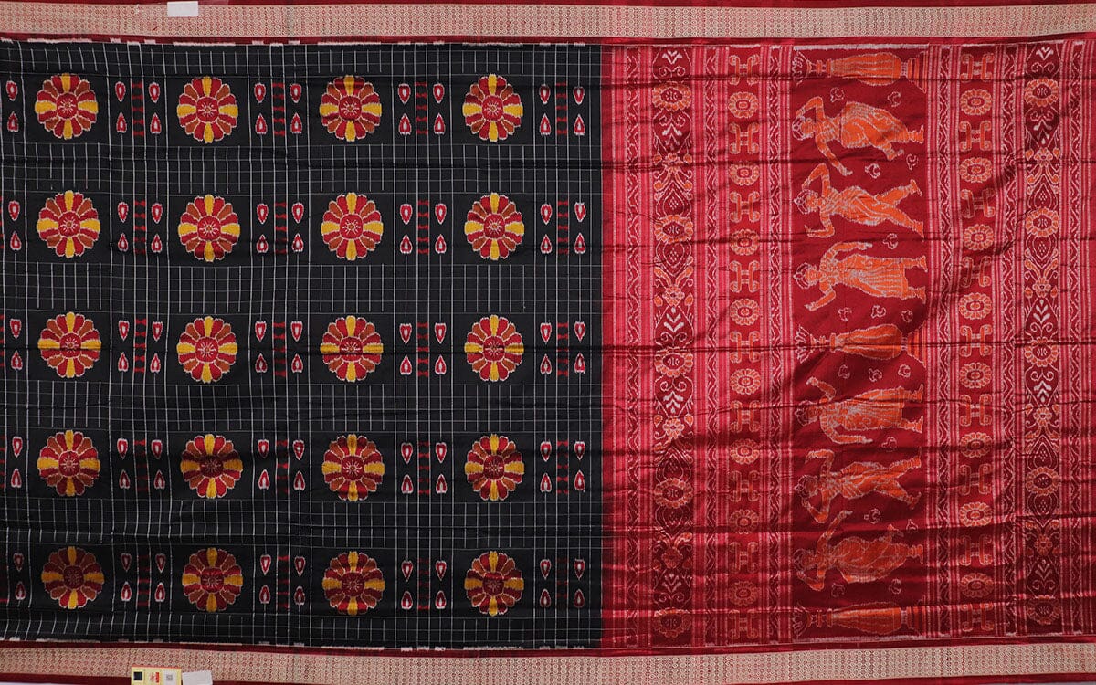 The Pasapalli Border Khandua Silk Saree: A Cultural Marvel of Odisha