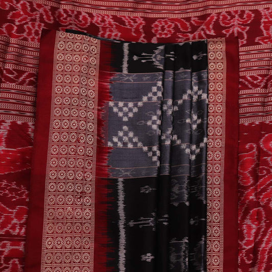 Handloom Sambalpuri Ikkat Silk Saree Handloom Saree_Sambalpuri Silk Priyadarshini Handloom 