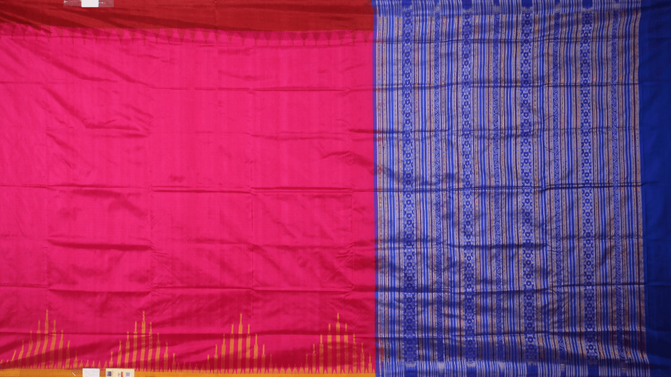 Handloom Sambalpuri Ikkat Silk Saree Handloom Saree_Sambalpuri Silk Priyadarshini Handloom 