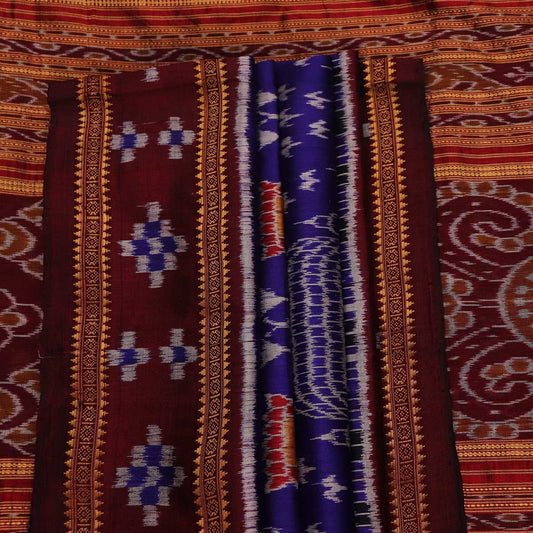 Handloom Sambalpuri Ikkat Silk Saree Handloom Saree_Sambalpuri Silk Priyadarshini Handloom 