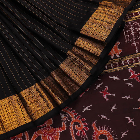 Handloom Sambalpuri Ikkat Silk Saree Handloom Saree_Sambalpuri Silk Priyadarshini Handloom 