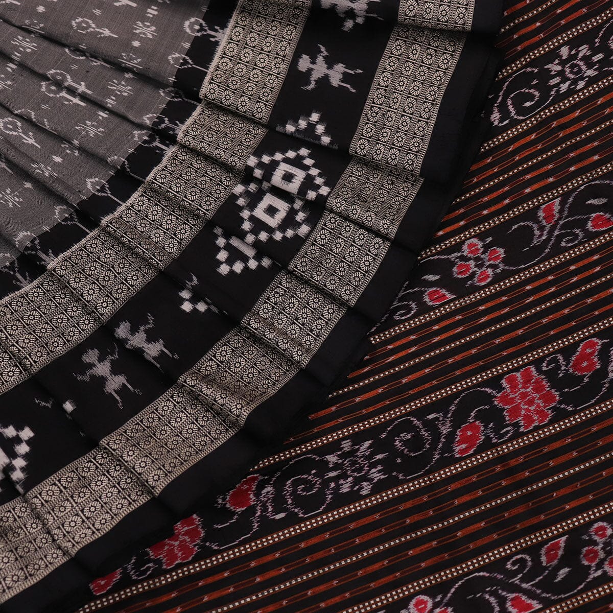Handloom Sambalpuri Ikkat Silk Saree Handloom Saree_Sambalpuri Silk Priyadarshini Handloom 