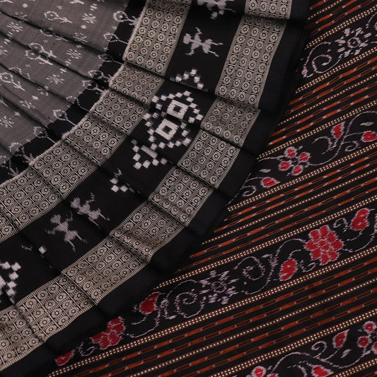 Handloom Sambalpuri Ikkat Silk Saree Handloom Saree_Sambalpuri Silk Priyadarshini Handloom 