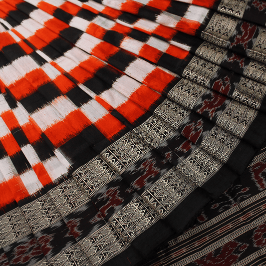 Handloom Sambalpuri Ikkat Silk Saree Handloom Saree_Sambalpuri Silk Priyadarshini Handloom 