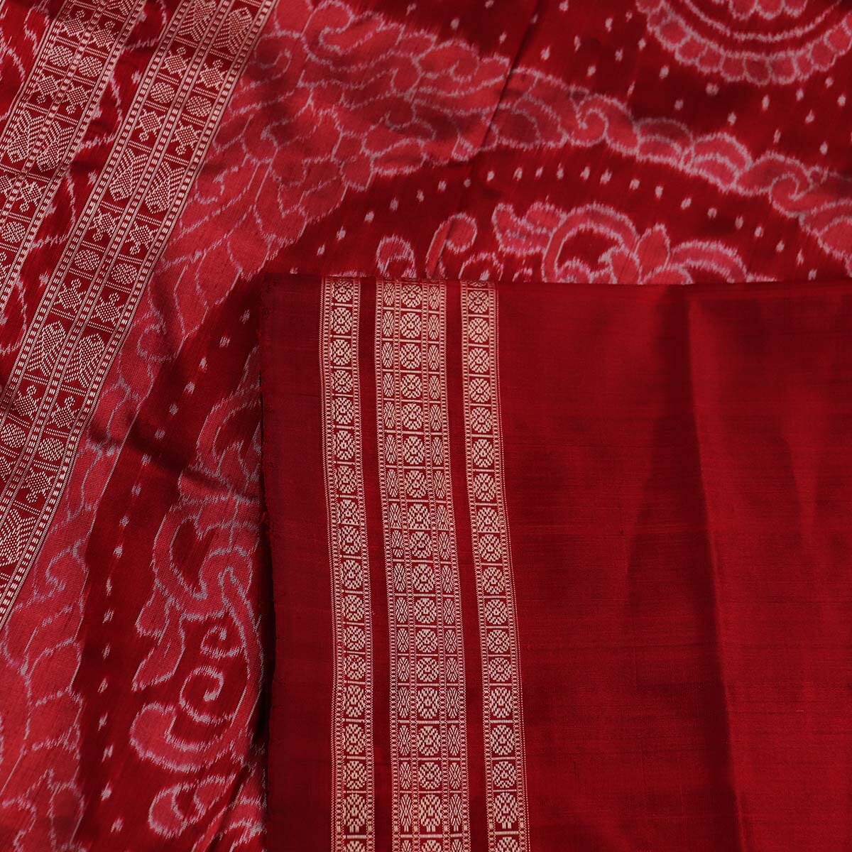 Handloom Sambalpuri Ikkat Silk Saree Handloom Saree_Sambalpuri Silk Priyadarshini Handloom 