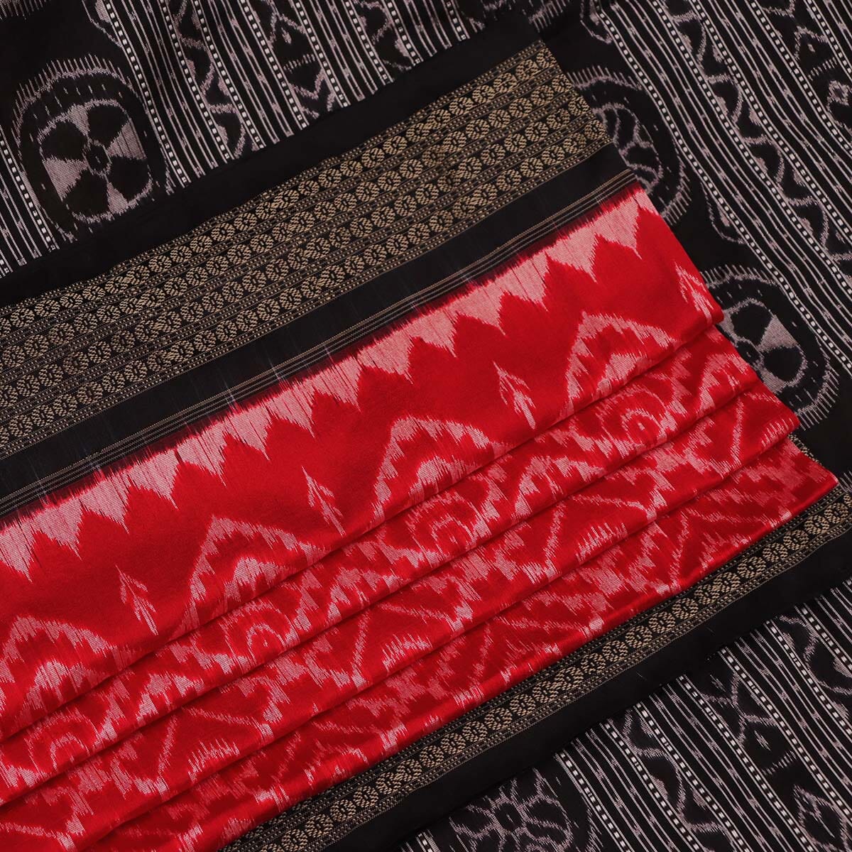 Handloom Sambalpuri Ikkat Silk Saree Handloom Saree_Sambalpuri Silk Priyadarshini Handloom 