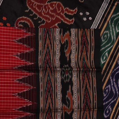Handloom Sambalpuri Ikkat Silk Saree Handloom Saree_Sambalpuri Silk Priyadarshini Handloom 