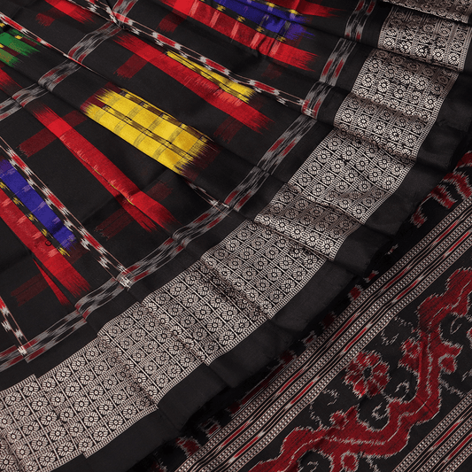 Handloom Sambalpuri Ikkat Silk Saree Handloom Saree_Sambalpuri Silk Priyadarshini Handloom 
