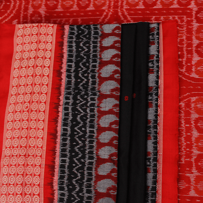 Handloom Sambalpuri Ikkat Silk Saree Handloom Saree_Sambalpuri Silk Priyadarshini Handloom 
