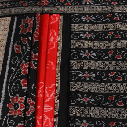Handloom Sambalpuri Ikkat Silk Saree Handloom Saree_Sambalpuri Silk Priyadarshini Handloom 