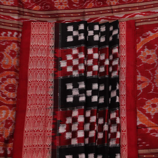 Handloom Sambalpuri Ikkat Silk Saree Handloom Saree_Sambalpuri Silk Priyadarshini Handloom 