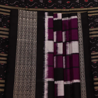 Handloom Sambalpuri Ikkat Silk Saree Handloom Saree_Sambalpuri Silk Priyadarshini Handloom 