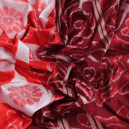 Handloom Sambalpuri Ikkat Silk Saree Handloom Saree_Sambalpuri Silk Priyadarshini Handloom 