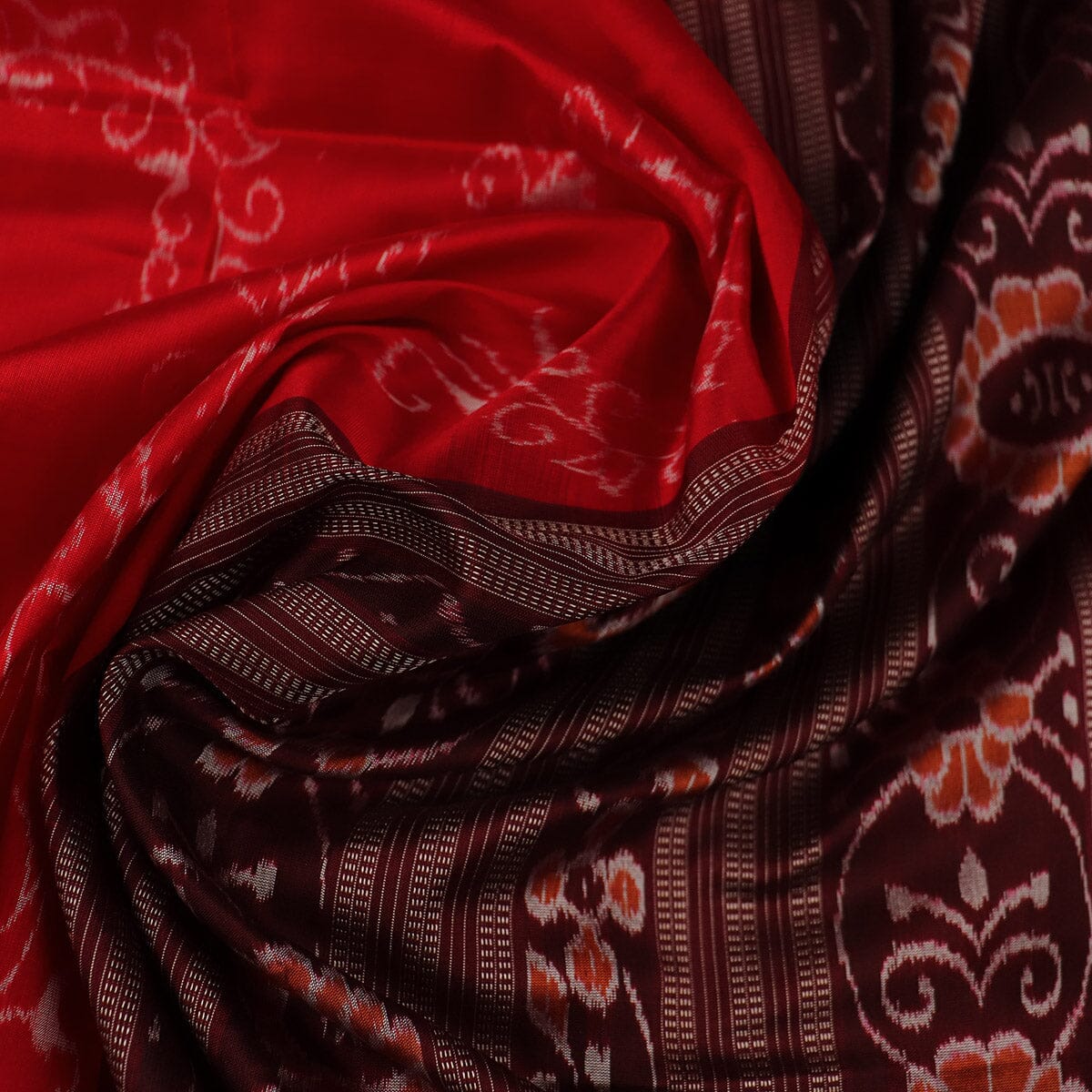 Handloom Sambalpuri Ikkat Silk Saree Handloom Saree_Sambalpuri Silk Priyadarshini Handloom 
