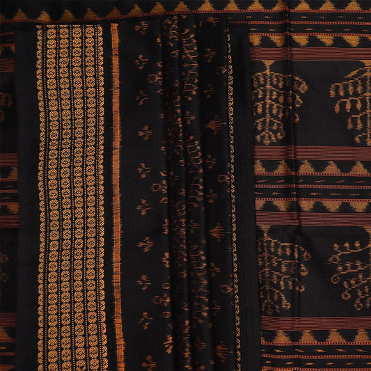 Handloom Sambalpuri Ikkat Silk Saree Handloom Saree_Sambalpuri Silk Priyadarshini Handloom 