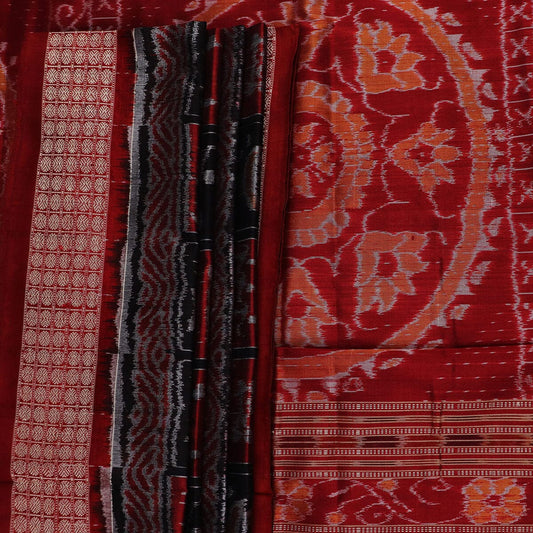 Handloom Sambalpuri Ikkat Silk Saree Handloom Saree_Sambalpuri Silk Priyadarshini Handloom 
