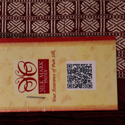 Handloom Sambalpuri Ikkat Silk Saree Handloom Saree_Sambalpuri Silk Priyadarshini Handloom 