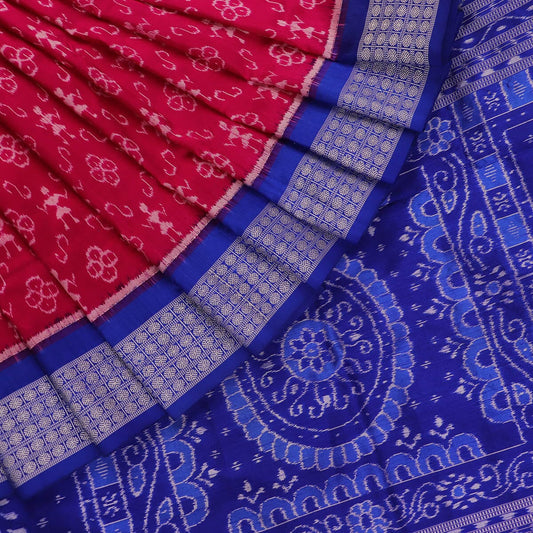 Handloom Sambalpuri Ikkat Silk Saree Handloom Saree_Sambalpuri Silk Priyadarshini Handloom 
