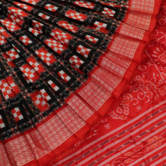 Handloom Sambalpuri Ikkat Silk Saree Handloom Saree_Sambalpuri Silk Priyadarshini Handloom 