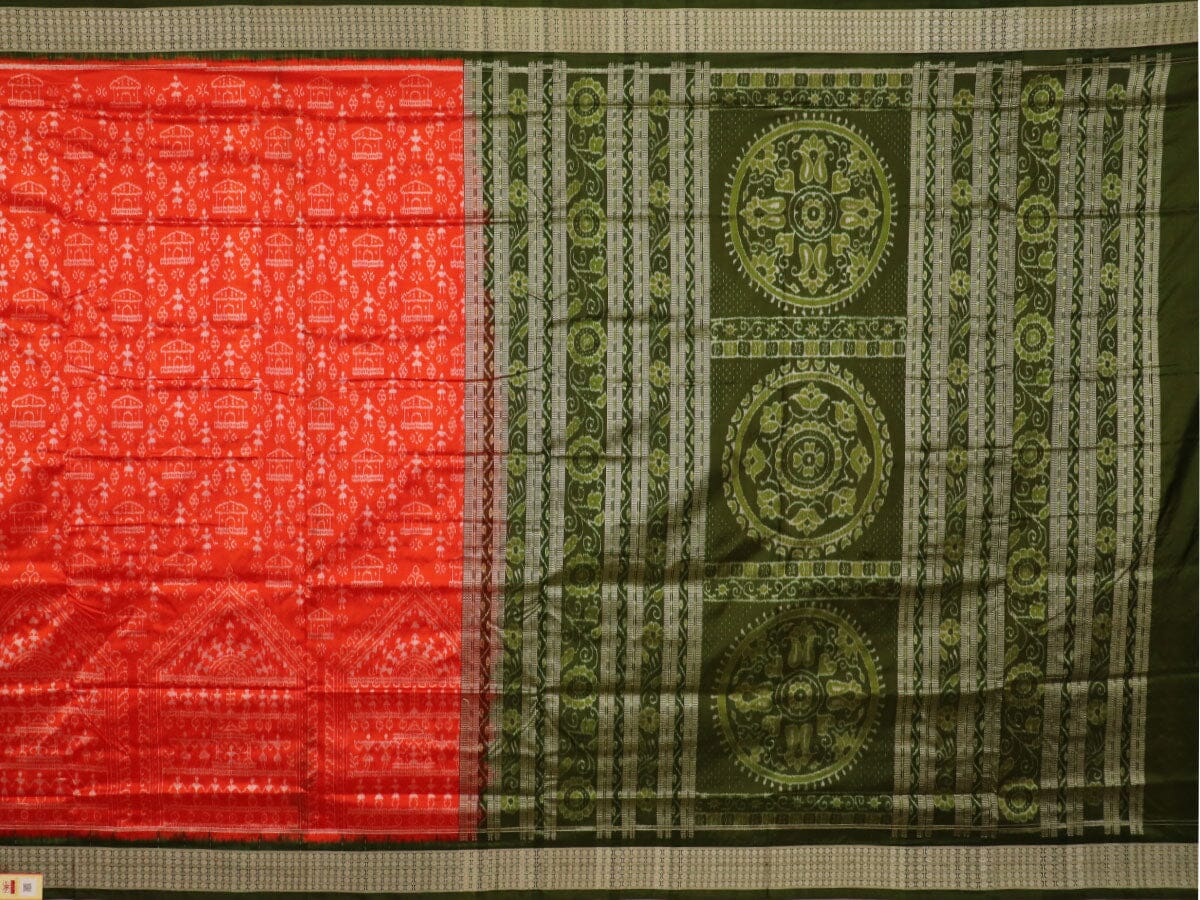 Handloom Sambalpuri Ikkat Silk Saree Handloom Saree_Sambalpuri Silk Priyadarshini Handloom 