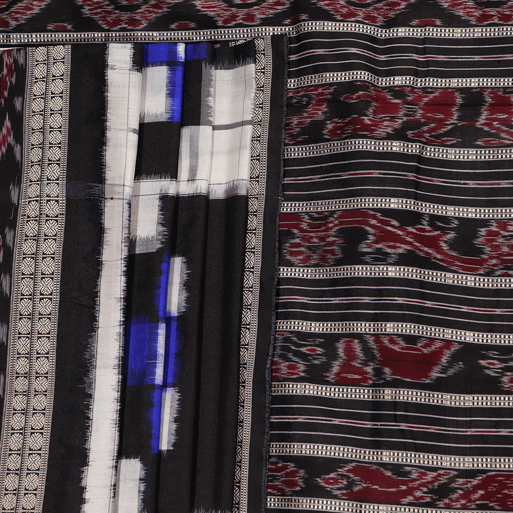 Handloom Sambalpuri Ikkat Silk Saree Handloom Saree_Sambalpuri Silk Priyadarshini Handloom 