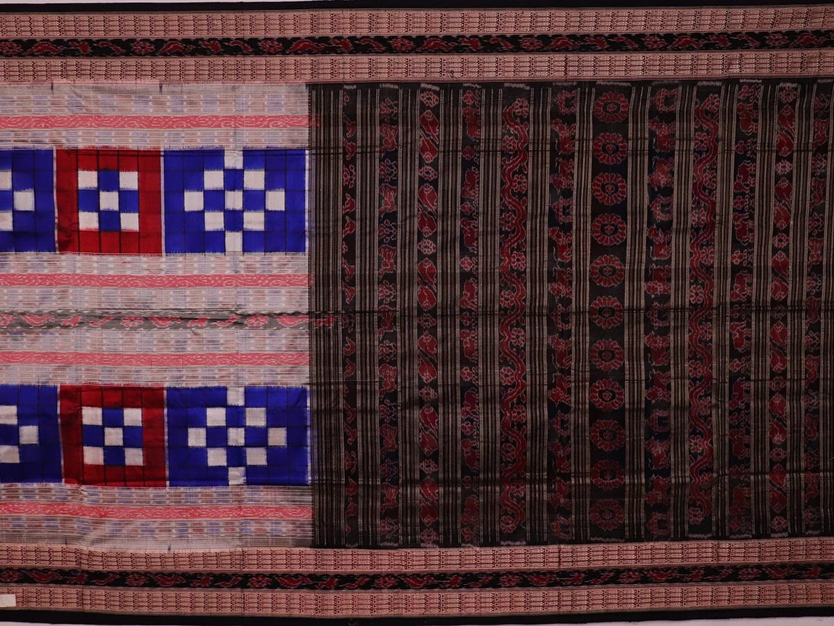 Handloom Sambalpuri Ikkat Silk Saree Handloom Saree_Sambalpuri Silk Priyadarshini Handloom 