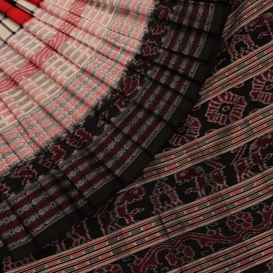 Handloom Sambalpuri Ikkat Silk Saree Handloom Saree_Sambalpuri Silk Priyadarshini Handloom 