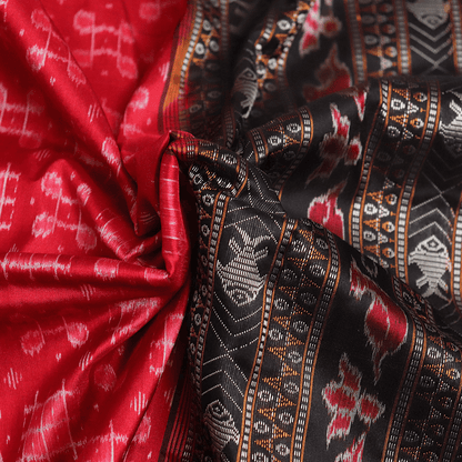 Handloom Sambalpuri Ikkat Silk Saree Handloom Saree_Sambalpuri Silk Priyadarshini Handloom 