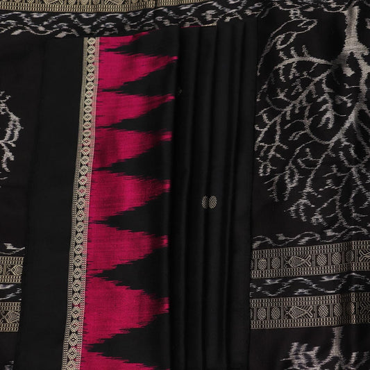 Handloom Sambalpuri Ikkat Silk Saree Handloom Saree_Sambalpuri Silk Priyadarshini Handloom 