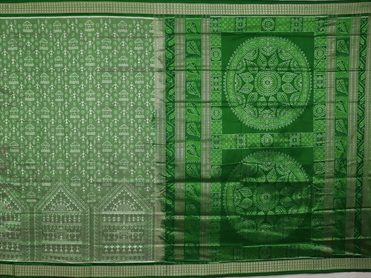 Handloom Sambalpuri Ikkat Silk Saree Handloom Saree_Sambalpuri Silk Priyadarshini Handloom 