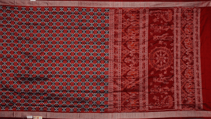 Handloom Sambalpuri Ikkat Silk Saree Handloom Saree_Sambalpuri Silk Priyadarshini Handloom 