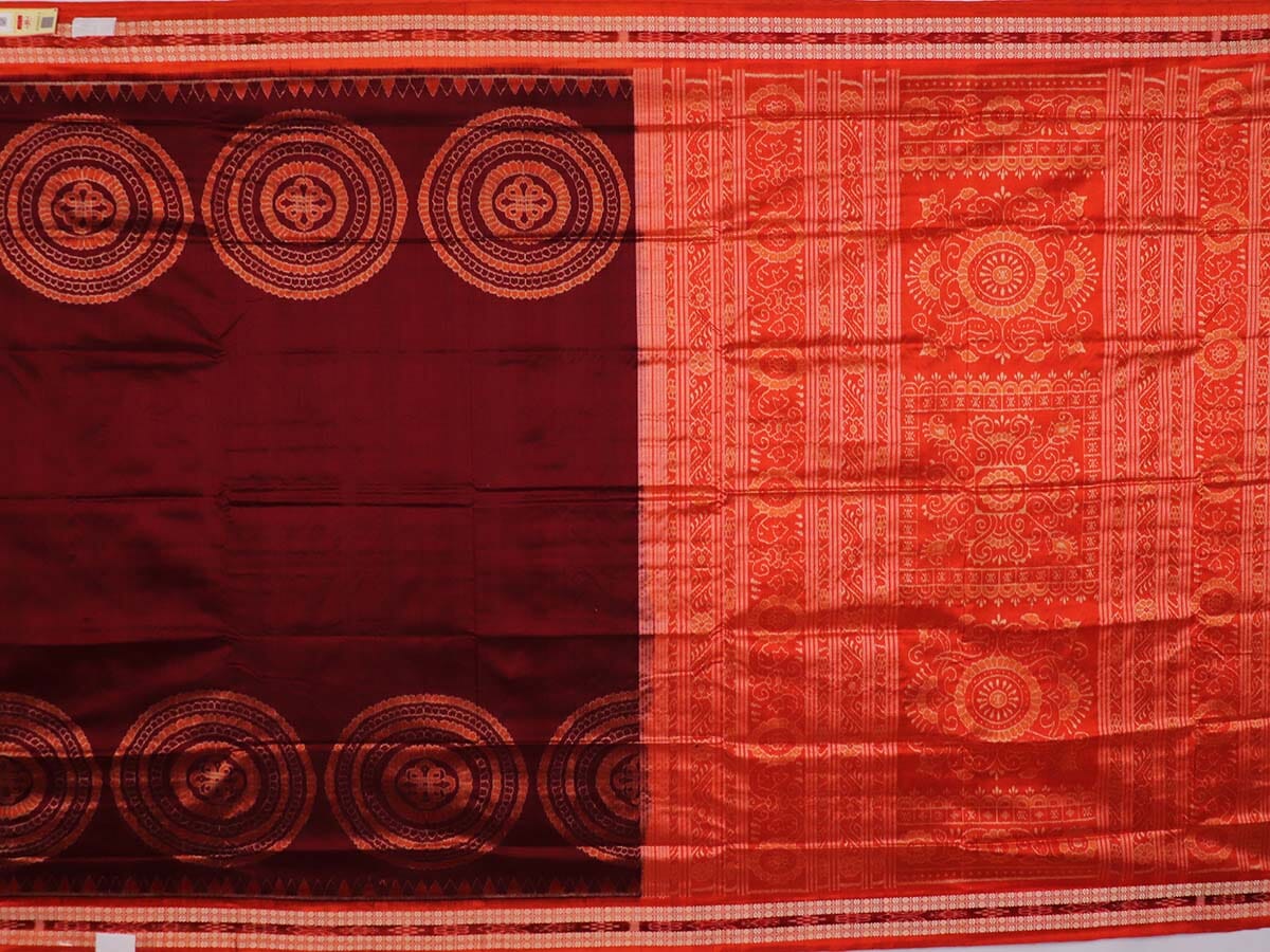 Handloom Sambalpuri Ikkat Silk Saree Handloom Saree_Sambalpuri Silk Priyadarshini Handloom 
