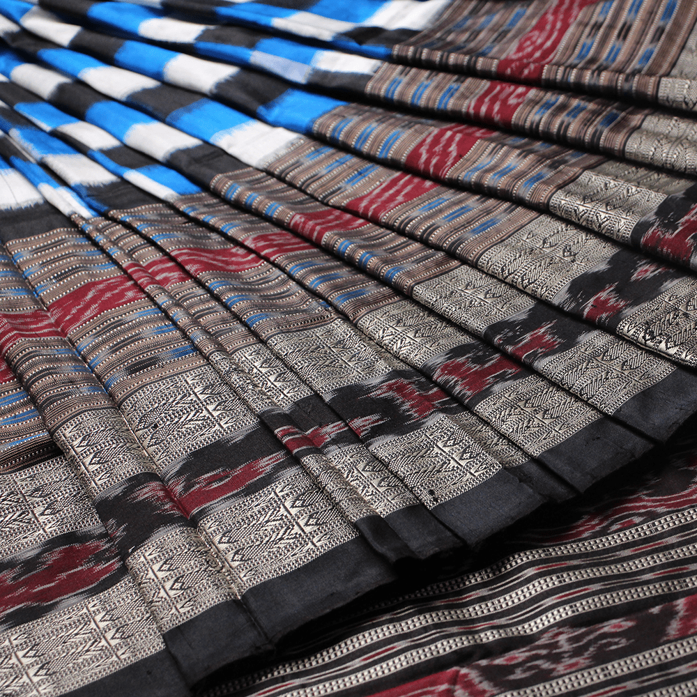 Handloom Sambalpuri Ikkat Silk Saree Handloom Saree_Sambalpuri Silk Priyadarshini Handloom 