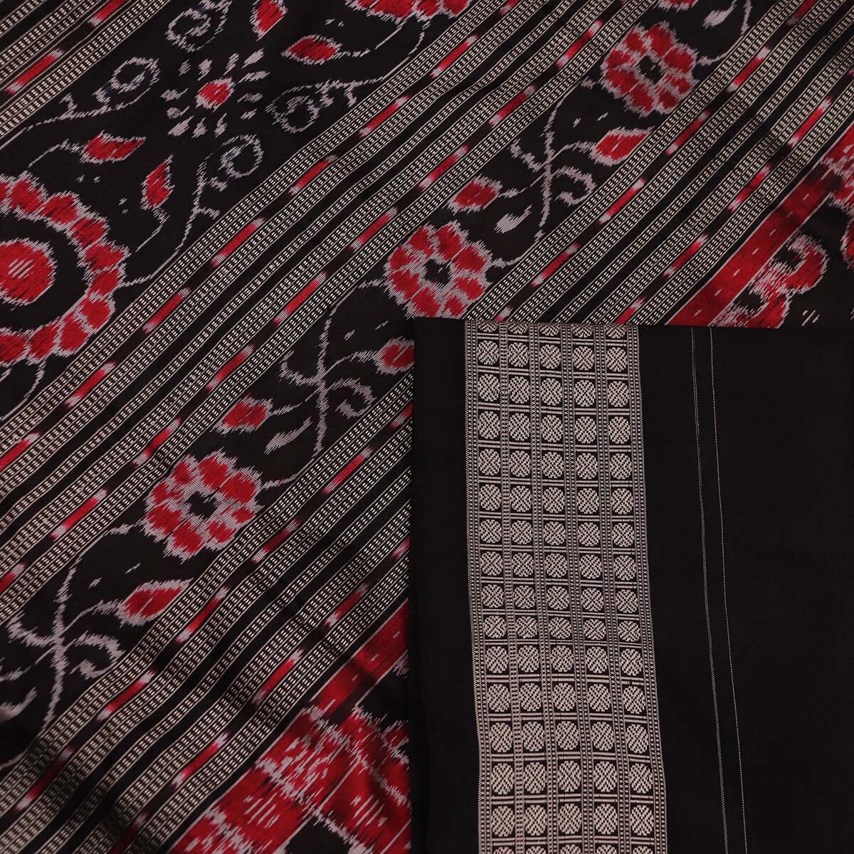 Handloom Sambalpuri Ikkat Silk Saree Handloom Saree_Sambalpuri Silk Priyadarshini Handloom 
