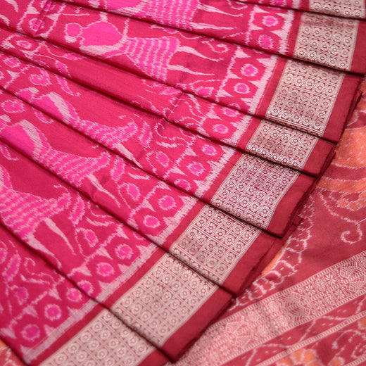 Sambalpuri Handloom Silk Saree - Luxurious Pata